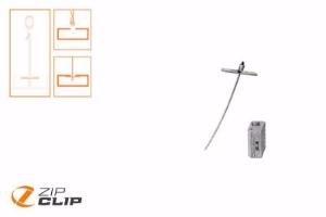 Bild von Zip-Clip TOGGLE-IT SEILAUFHÄNGUNG 5 METER - BELASTUNG 15KG - 10 STUCK , alte Kode : ZIP-105T, Art.Nr. :ZCT-1005-873