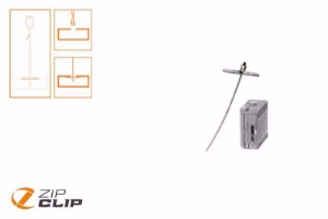 Bild von Zip-Clip TOGGLE-IT SEILAUFHÄNGUNG 3 METER - BELASTUNG 35KG - 10 STUCK , alte Kode : ZIP-203T, Art.Nr. :ZCT-2003-873