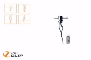 Bild von Zip-Clip ZIP-GRIP VERTIKALE SEILAUFHÄNGUNG 2 METER - BELASTUNG 15KG - 10 STUCK , Art.Nr. : ZIP-102ZG