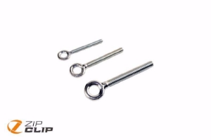 Bild von Zip-Clip M6 SCHRAUBE MIT GESCHLOSSENER ÖSE - 60MM , Art.Nr. : ZIP-B60-6