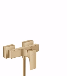 Bild von Hansgrohe Metropol Einhebel-Brausenmischer Aufputz mit Hebelgriff, brushed bronze , Art.Nr. : 32560140