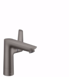 Bild von Hansgrohe Talis E Einhebel-Waschtischmischer 150 mit Zugstangen-Ablaufgarnitur, brushed black chrome , Art.Nr. : 71754340