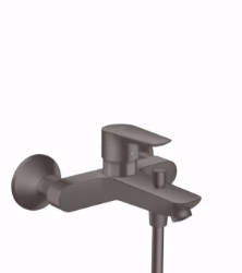 Bild von Hansgrohe Talis E Einhebel-Wannenmischer Aufputz, brushed black chrome , Art.Nr. : 71740340