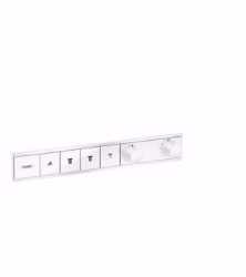 Bild von Hansgrohe RainSelect Thermostat Unterputz für 4 Verbraucher, Mattweiß , Art.Nr. : 15382700