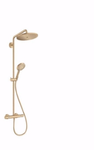 Bild von Hansgrohe Croma Select S Showerpipe 280 1jet mit Ecostat Comfort Thermostat, brushed bronze , Art.Nr. : 26890140