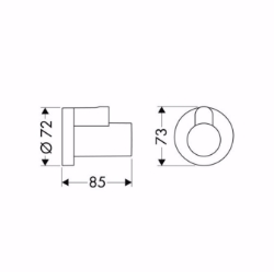 Bild von Hansgrohe Schuber, Mattschwarz , Art.Nr. : 13950670