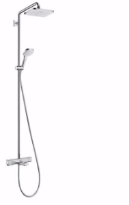 Bild von Hansgrohe Croma E Showerpipe 280 1jet mit Wannenthermostat, chrom , Art.Nr. : 27687000