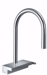 Bild von Hansgrohe Aquno Select M81 Einhebel-Küchenmischer 170, Ausziehbrause, 3jet, sBox, chrom , Art.Nr. : 73831000