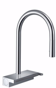 Bild von Hansgrohe Aquno Select M81 Einhebel-Küchenmischer 170, Ausziehbrause, 3jet, sBox, chrom , Art.Nr. : 73831000