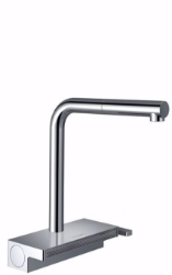 Bild von Hansgrohe Aquno Select M81 Einhebel-Küchenmischer 250, Ausziehauslauf, 2jet, sBox, chrom , Art.Nr. : 73830000