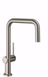 Bild von Hansgrohe Talis M54 Einhebel-Küchenmischer U 220, 1jet, edelstahl finish , Art.Nr. : 72806800