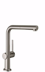 Bild von Hansgrohe Talis M54 Einhebel-Küchenmischer 270, Ausziehauslauf, 1jet, edelstahl finish , Art.Nr. : 72808800