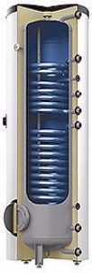 Bild von Reflex Solarspeicher mit Folienmantel Storatherm Aqua Solar AF 200/2_B,silber , Art.Nr. :  7896700