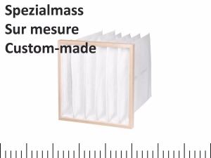 Bild von Unifil TW6-287-592-125-H-5T SynaWave® Taschenfilter,  ISO ePM10 60% / M6, Holzrahmen, 287x592x125, , Art.Nr. 282797