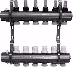 Bild von BEULCO Verteiler 1" T250 1" 6 Kreise , Art.Nr. : 274154