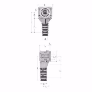 Bild von +GF+ iFIT Dose 90° Messing, d mm: 16‑20, Art.Nr.: 762101304