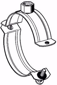 Bild von Sikla Schraubrohrschelle SRS M10 84- 89 A4 , Art.Nr. : 170675