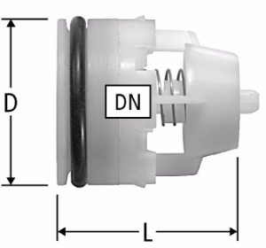 Bild von Nussbaum  95040 Rückflussverhinderer-Patrone zu Sicherheitsgruppen, Grösse: 32, Art.Nr. 95040.24