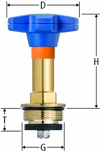 Bild von Nussbaum  95300 Easy-Top-Oberteil zu Schrägsitzventilen und Batterieventilen, Grösse: 2¾, Art.Nr. 95300.25