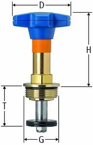 Bild von Nussbaum  95350 Easy-Top-Oberteil zu Schrägsitzventilen und Batterieventilen, Grösse: 1, Art.Nr. 95350.06