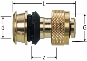 Bild von Nussbaum  84270 Optiflex-Flowpress-Übergang auf Masterfix-Anschluss ½, Grösse: 20, Art.Nr. 84270.22