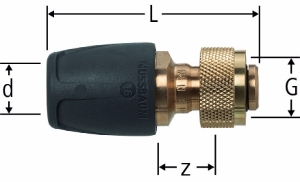 Bild von Nussbaum  85270 Optiflex-Profix-Übergang auf Masterfix-Anschluss ½, Grösse: 16, Art.Nr. 85270.21