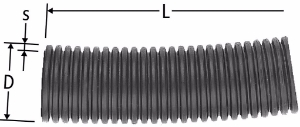 Bild von Nussbaum  87048 Optiflex-Schutzrohr gewellt, Grösse: 20, Art.Nr. 87048.22