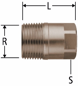 Bild von Nussbaum  86008 Optiflex-Verschlusszapfen zu Verteilern, Grösse: ¾, Art.Nr. 86008.05