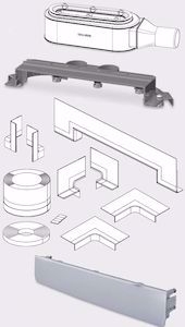 Bild von Kaldewei XETIS Installationsset 2 Blende beflliessbar, Art.Nr. : 687676340000