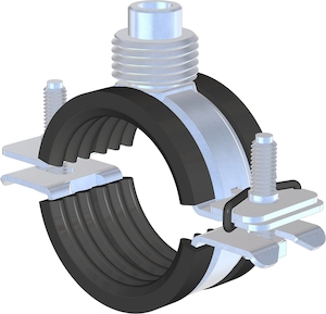 Bild von STS Universal-Rohrschelle mit Schallschutz 32-37, Art.Nr. :50.504RK