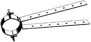 Bild von STS Spreizrohrschelle 110 mm Länge 150 mm, Art.Nr. :5175.61