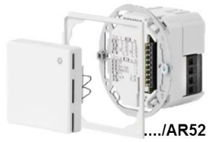 Bild von Siemens Raumfühler UP IAQ/%rF/°C/Aktiv/LED/AR52, Art.Nr.: AQR2548K35Q/AR52