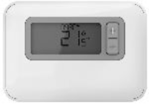 Bild von Honeywell Resideo - Raumthermostat T3, verdrahtet, mit Umschaltkontakt, Art.Nr. : T3H110A0050