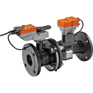 Bild von Belimo - Elektr. 2-Weg-PI-RKH EPIV mit Notstellfunktion, AC/DC 24 V, MP-Bus, 2...10 V, DN 100, Flansch, PN 16, ps 1600 kPa, V'nom 20 l/s, Mediumstemperatur -10...120°C [14...248°F], Art.Nr. : EP100F+KMP