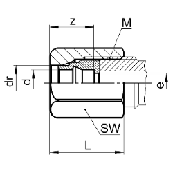 Bild von SERTO Armaturenanschlüsse SERTO SO 50021 Edelstahl rostfrei Grösse: 5‑ 3, Art.Nr. :  056.0214.060