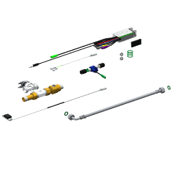 Bild von KWC AQUA121 Elektronische Armaturenkomponent mit Rückflussverhinderer:nein, Berechnungsdurchfluss Trinkwasser:0.2 l/s, Voreinstellung Hygienespülung:24 Stunden nach der letzten Betätigung, Art.Nr. : 2000101449