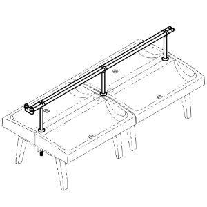 Bild von KWC SANW908 Verteilungsleitung , Art.Nr. : 2000101587