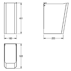 Bild von KWC ANIMA ANMX210 Siphonabdeckung , Art.Nr. : 2000056723