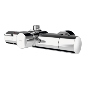 Bild von KWC F5ST2009 Selbstschluss-Thermostatarmatur Zusätzliche Verbindungen:nein, mit Rückflussverhinderer:ja, Berechnungsdurchfluss Trinkwasser:0.15 l/s, Art.Nr. : 2030040291