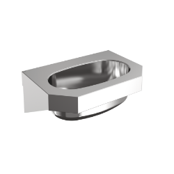 Bild von KWC ANIMA WT360C Waschtisch Beckenposition:mittig, Becken: Höhe:121 mm, Oberflächenbehandlung des Beckens:seidenmatt, Art.Nr. : 203.0500.578