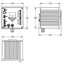 Bild von KWC ZA3OP0011 ECC2 Funktionscontroller Kommunikation:ja, A3000 open-kompatibel:ja, Eingangsspannung V:230 Volt, Art.Nr. : 2000108123