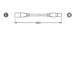 Bild von KWC AQUA3000OPEN ACEX9013 Verlängerungskabel , Art.Nr. : 2030056669