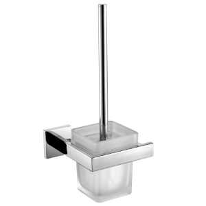 Bild von KWC CUBUS CUBX005HP WC Bürstenhalter Bürstenfarbe:weiss, Material:Edelstahl, Materialtyp:1.4301 Chromnickelstahl V2A, Art.Nr. : 2000106353