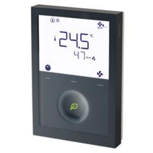 Bild von Siemens Raumthermostat KNX, AC230/24V,°C,%r.F,sw, Art.Nr. : RDG200KN/BK