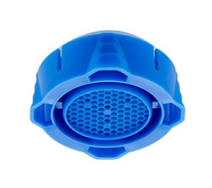 Bild von NEOPERL CLINIC Snap Honeycomb Strahlr., blau, M22 / M24, ~ 7.5 - 9 l/min., Art.Nr. : 01 4341 95