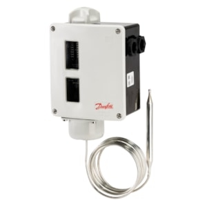 Bild von Danfoss - RT14 Thermostat, -5 - 30°C, SPDT, Kap. 2m, IP66, Art.Nr. : 017-509966