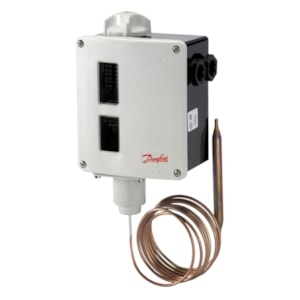 Bild von Danfoss - RT123 Thermostat, 150 - 250°C, Kap. 2 m, SPDT, IP66, Art.Nr. : 017-522066