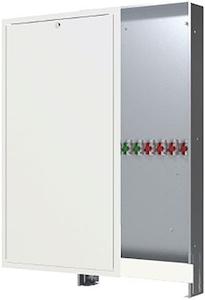 Bild von Danfoss EvoFlat & VX-F Unterputzkasten, mit Schiene 610x910x150 mm, Art.Nr. :145H4900