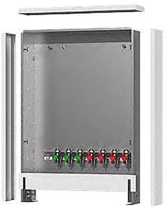 Bild von Danfoss EvoFlat & VX-F Vorwand-Paneele zu Unterputzkasten 610x910x150 mm, Art.Nr. :183U6012