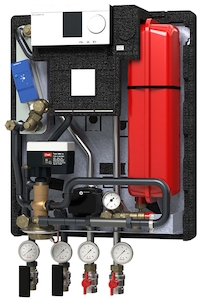 Bild von Danfoss VXe Solo H HT Kompakt-Fernwärmeübergabestation Typ 1, HE Hochtemperatur, Art.Nr. :145F4482